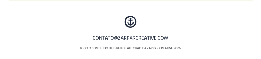 Rodapé Zarpar Creative